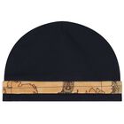 Baby Boys Navy Blue & Beige Geo Map Babygrow Gift Set, 1, hi-res