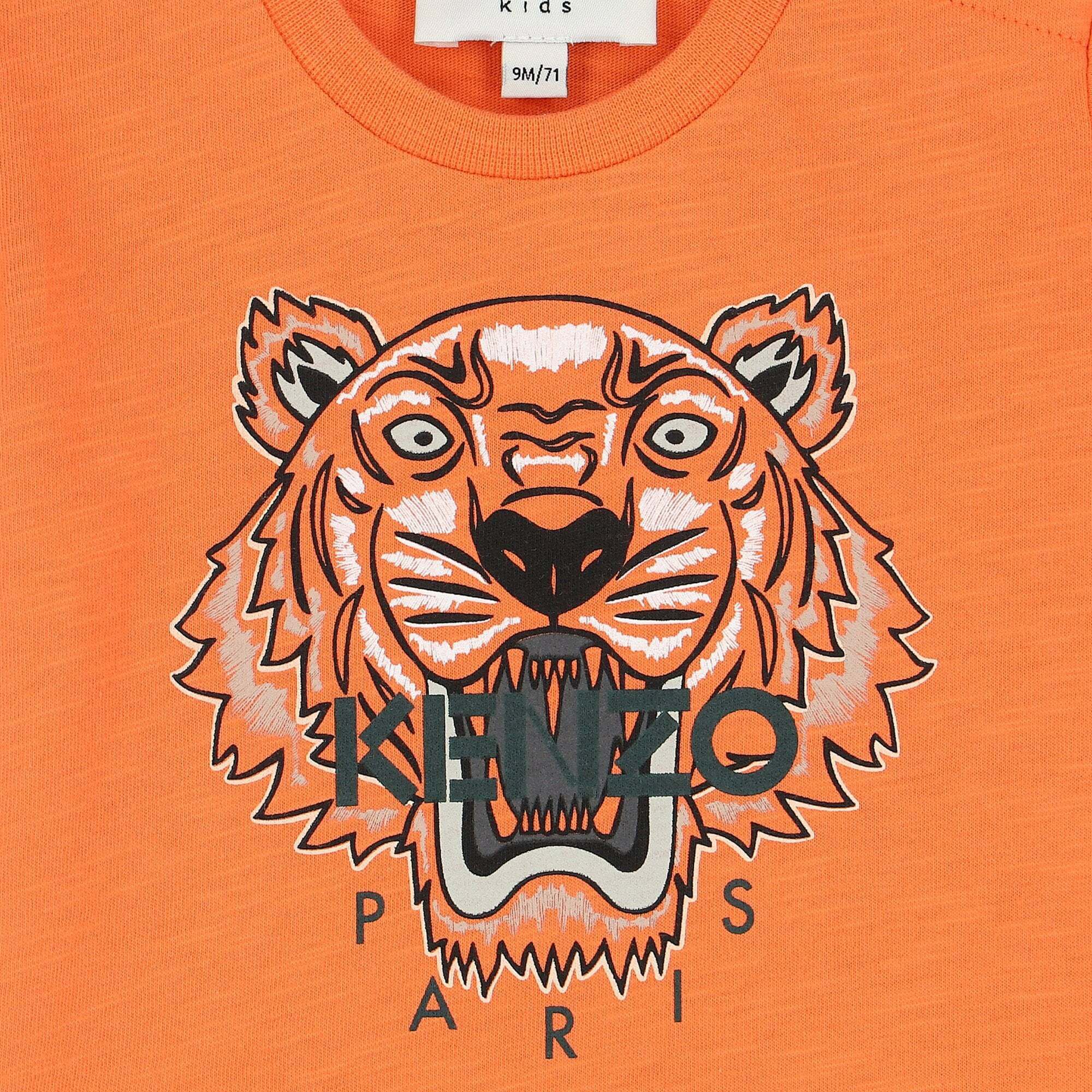 Orange tiger outlet t shirt