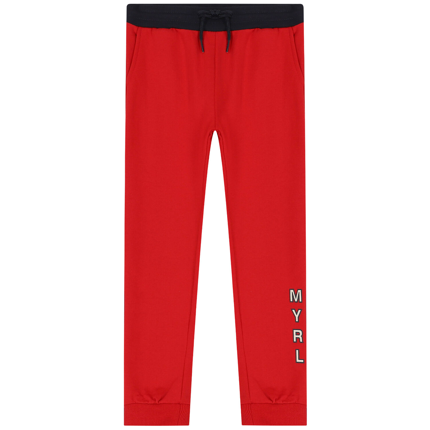 Boys Navy & Red Logo Tracksuit, 2, hi-res image number null