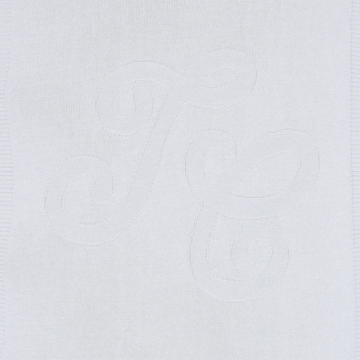 Baby Boys Blue Knitted Blanket, 2, hi-res image number null