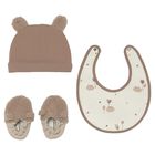 Ivory & Beige Teddy Bear Gift Set, 1, hi-res