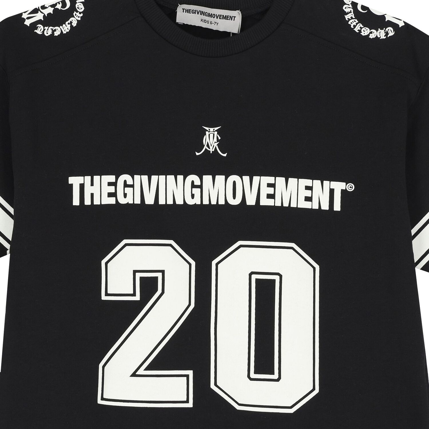 تيشيرت بالشعار باللون الأسود, 3, hi-res