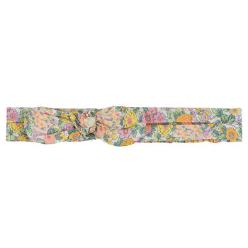 Baby Girls Yellow Floral Liberty Headband