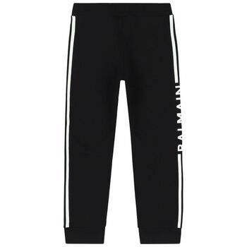 Black & White Logo Joggers
