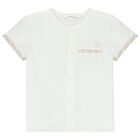 طقم شورت باللون البيج و العاجي للاولاد, 1, hi-res