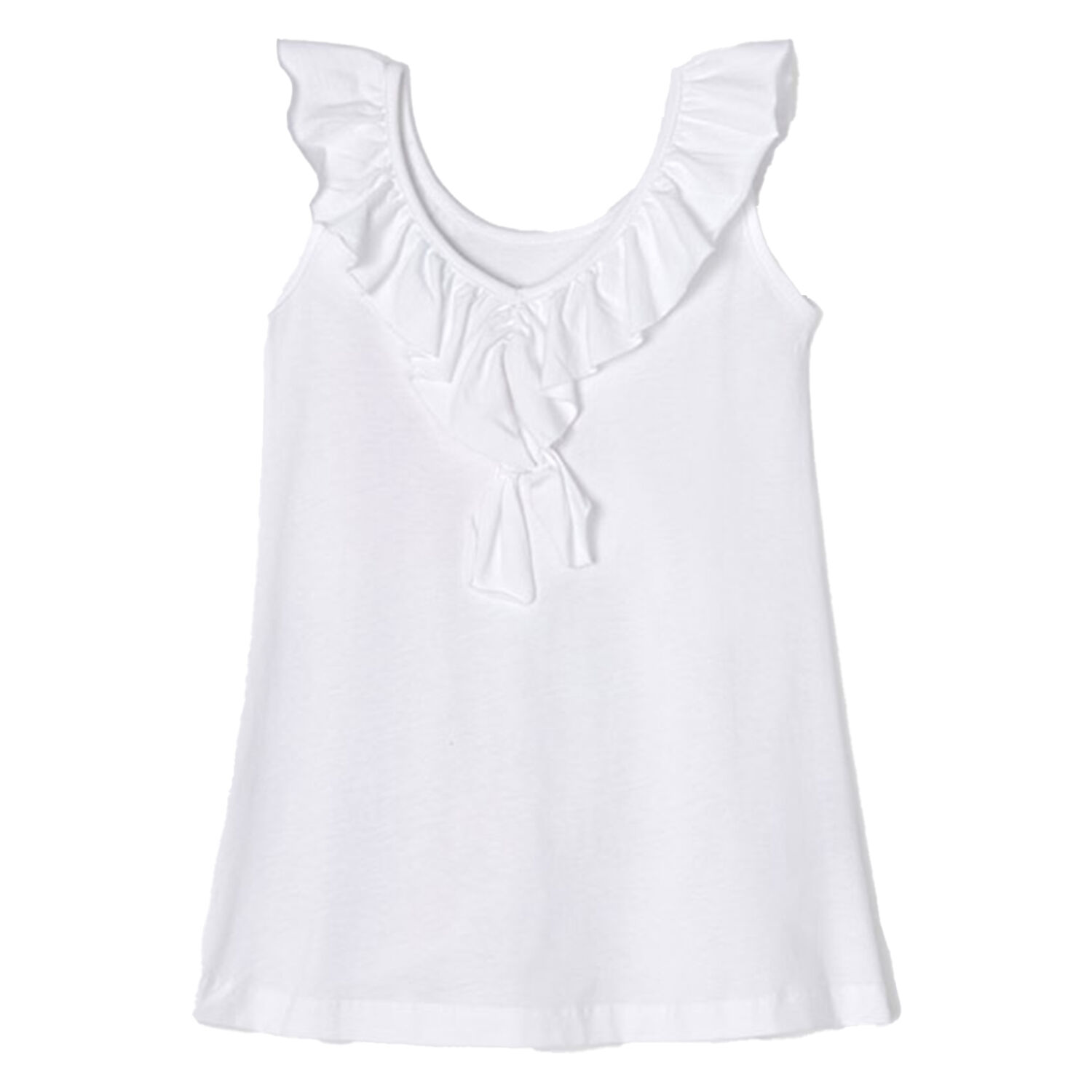 فستان باللون الأبيض , 2, hi-res