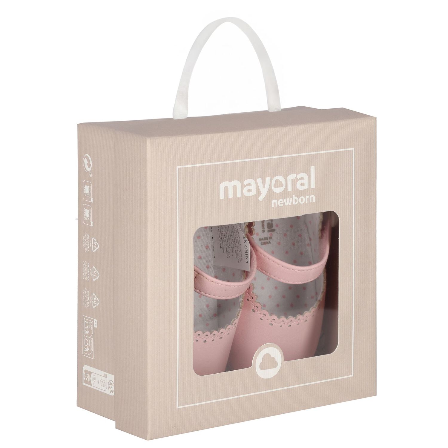 حذاء بنات ما قبل المشي باللون الوردى, 1, hi-res image number null