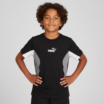 Boys Black logo T-Shirt
