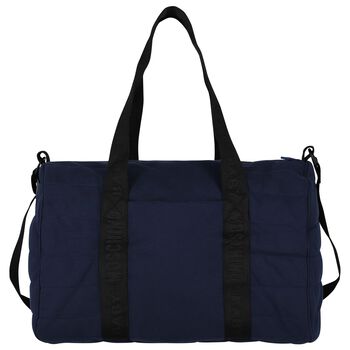 Grey Teddy Bear Logo Baby Changing Bag