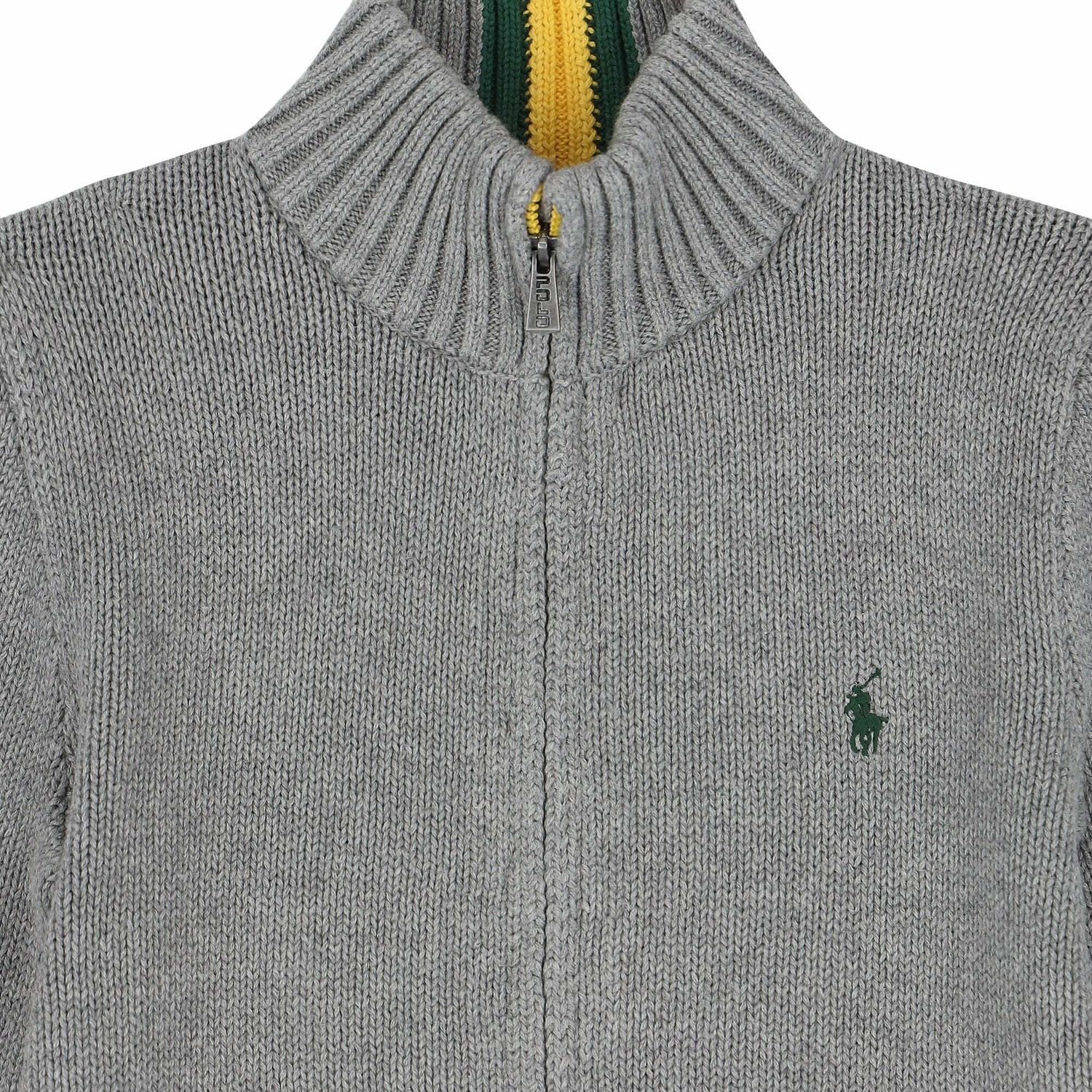 سويتر بالشعار باللون الرمادى للاولاد, 1, hi-res