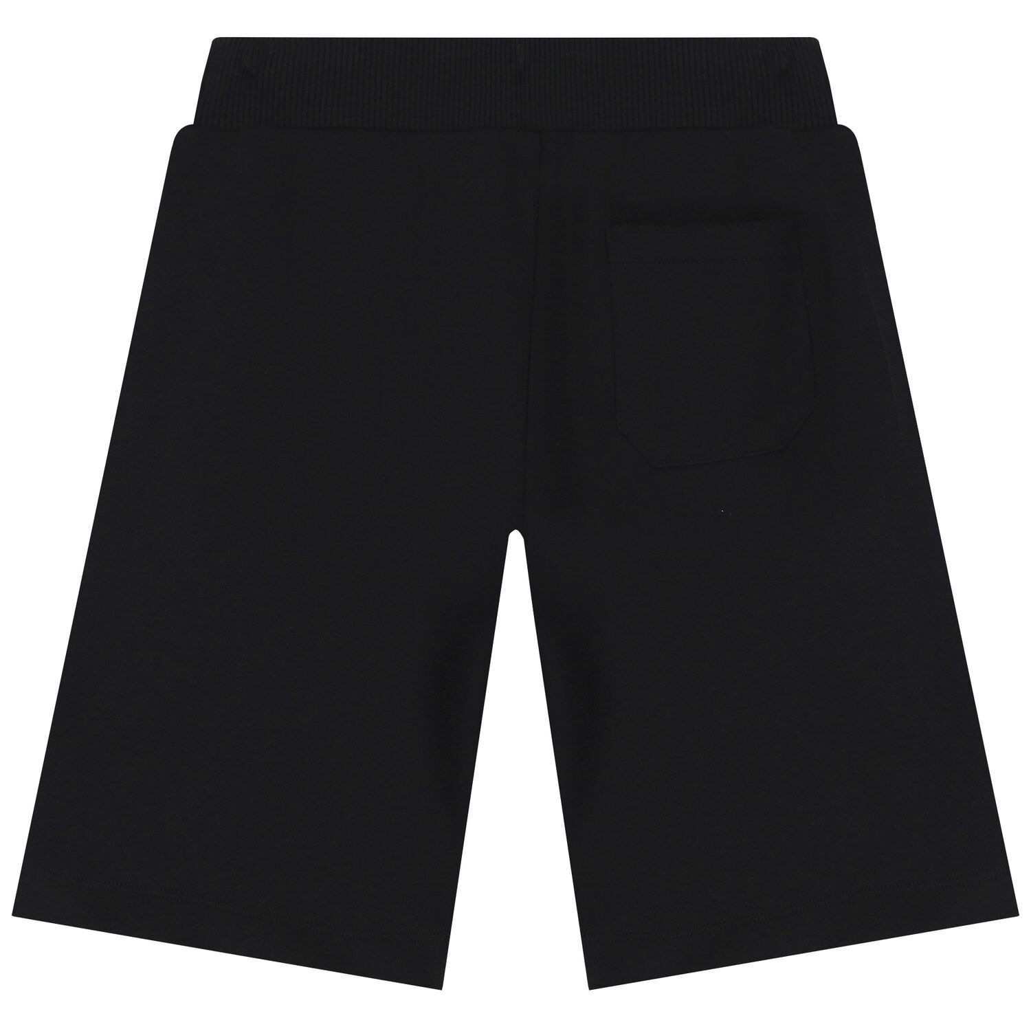 شورت بالشعار باللون الأسود والذهبي, 1, hi-res