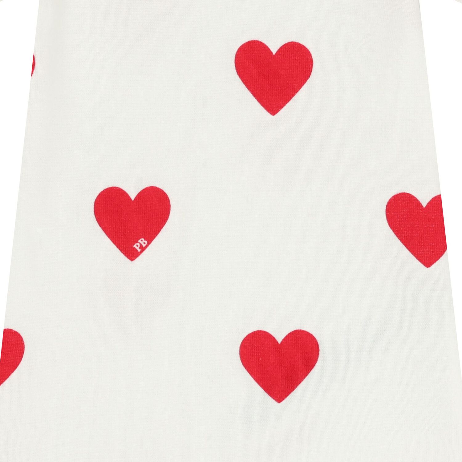 Baby Girls Ivory Hearts Bodysuit ( 3-Pack ), 1, hi-res