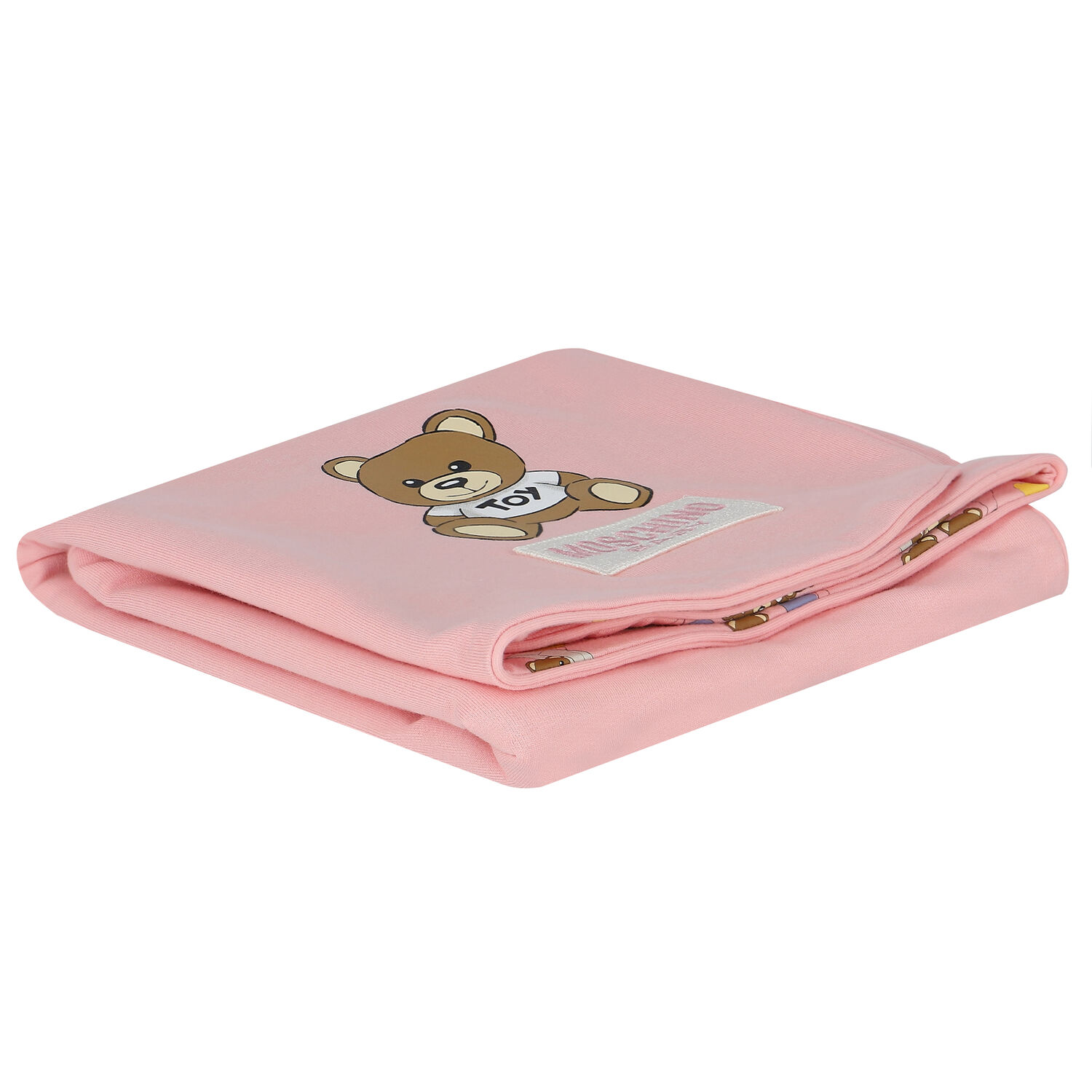 بطانية بشعار تيدى باللون الوردى, 3, hi-res