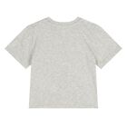 Younger Boys Grey Tiger Logo Shorts Set, 1, hi-res