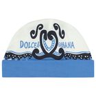 طقم هدايا أفرول باللون الأبيض والأزرق, 1, hi-res