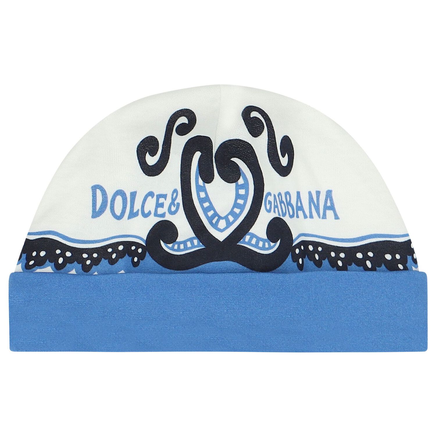 طقم هدايا أفرول باللون الأبيض والأزرق, 1, hi-res