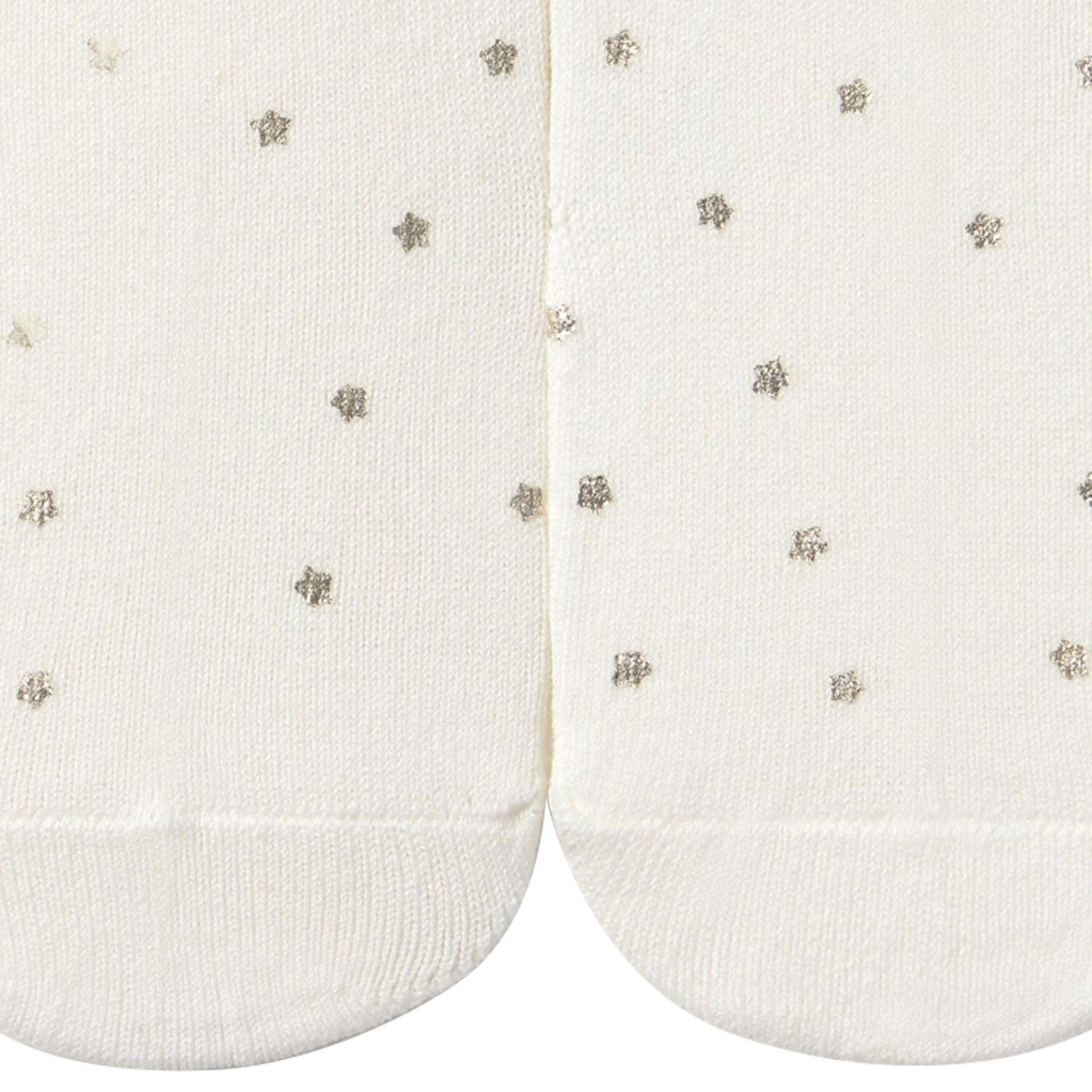 Younger Girls Ivory Stars Tights, 1, hi-res image number null