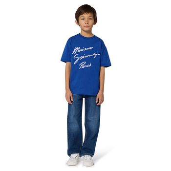 Blue Logo T-Shirt