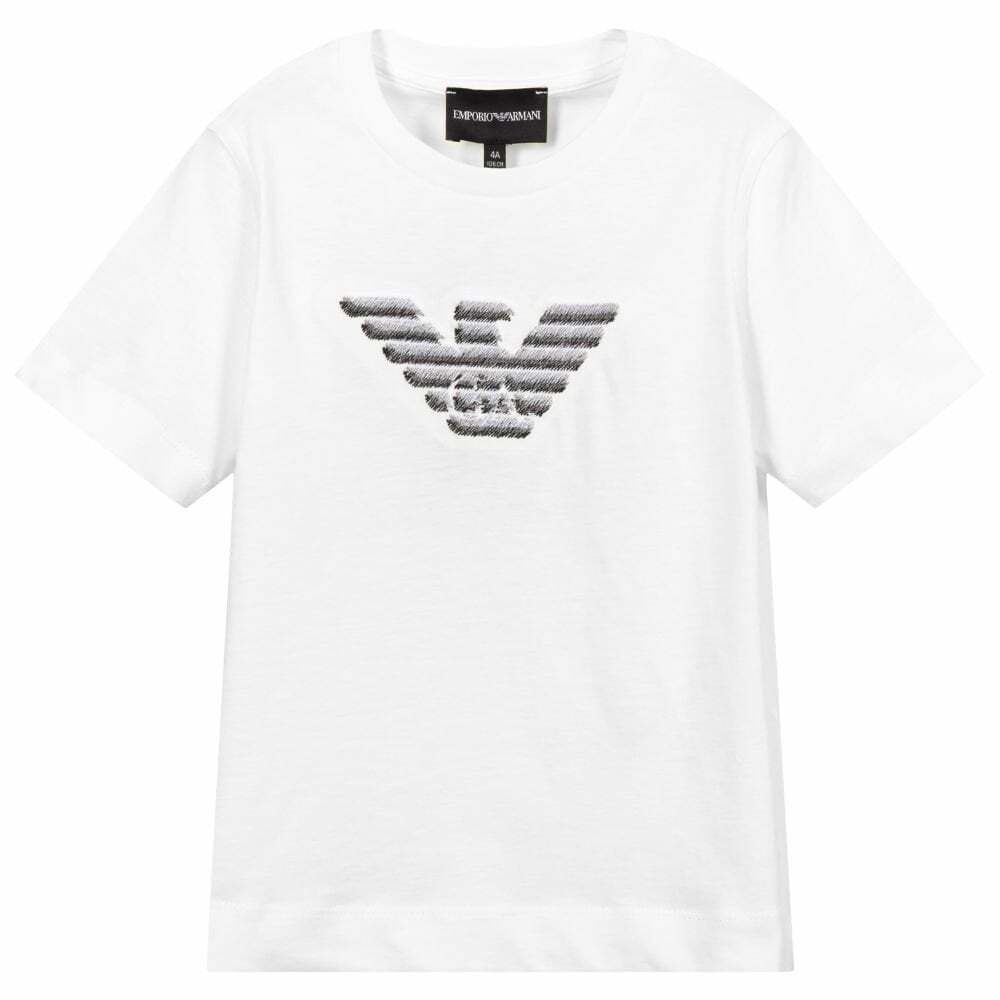 Emporio armani t shirt junior store