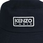 Navy Blue Logo Bucket Hat, 2, hi-res