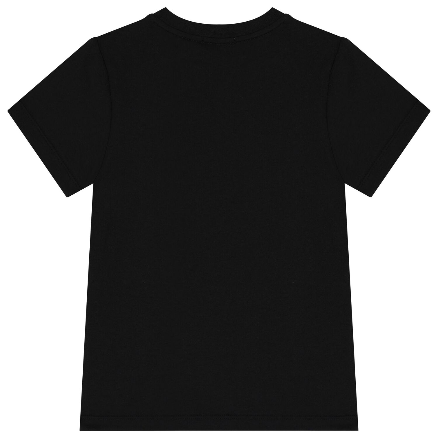 Boys Black Logo T-Shirt, 2, hi-res