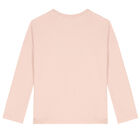 Girls Pale Pink Logo T-Shirt, 1, hi-res