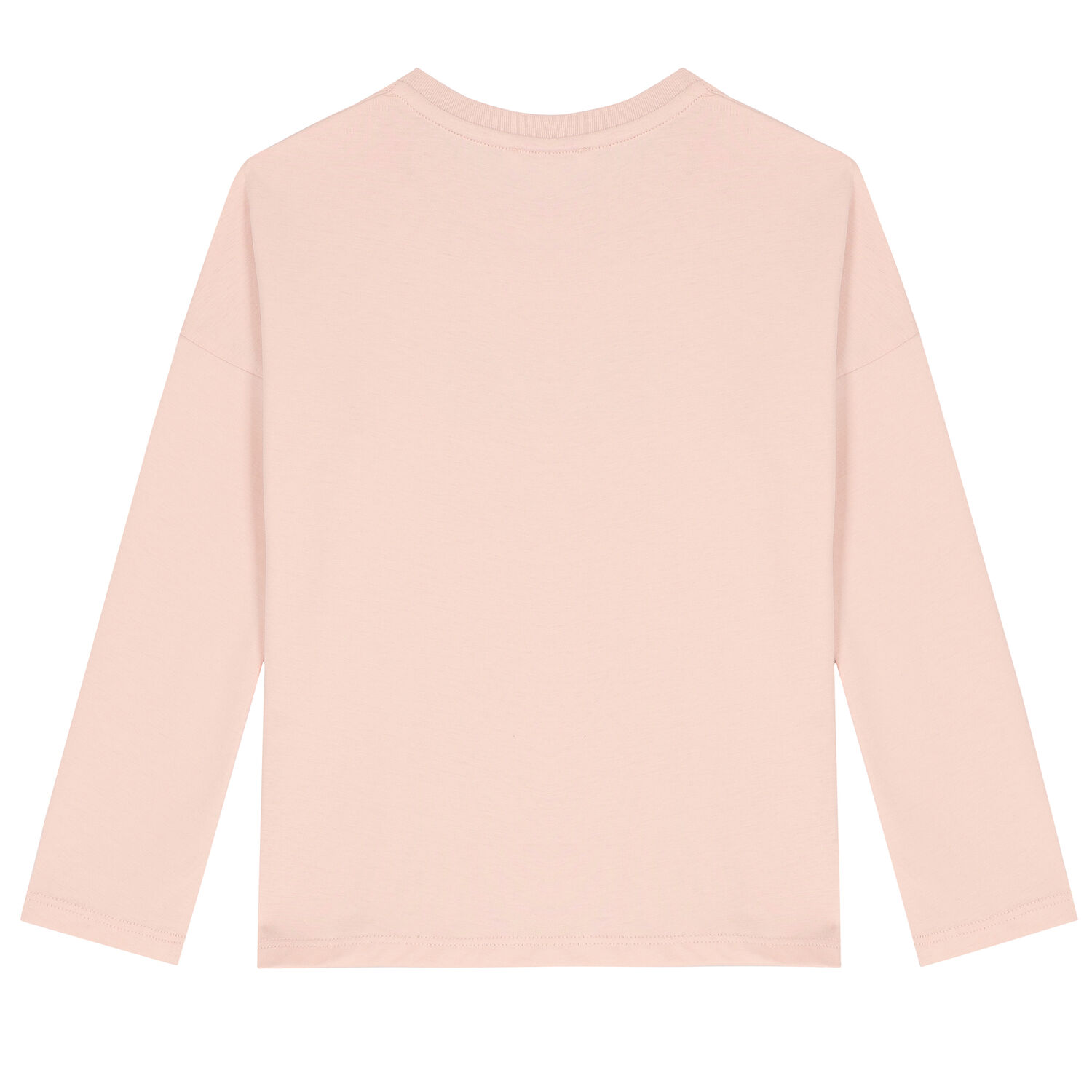 Girls Pale Pink Logo T-Shirt, 1, hi-res