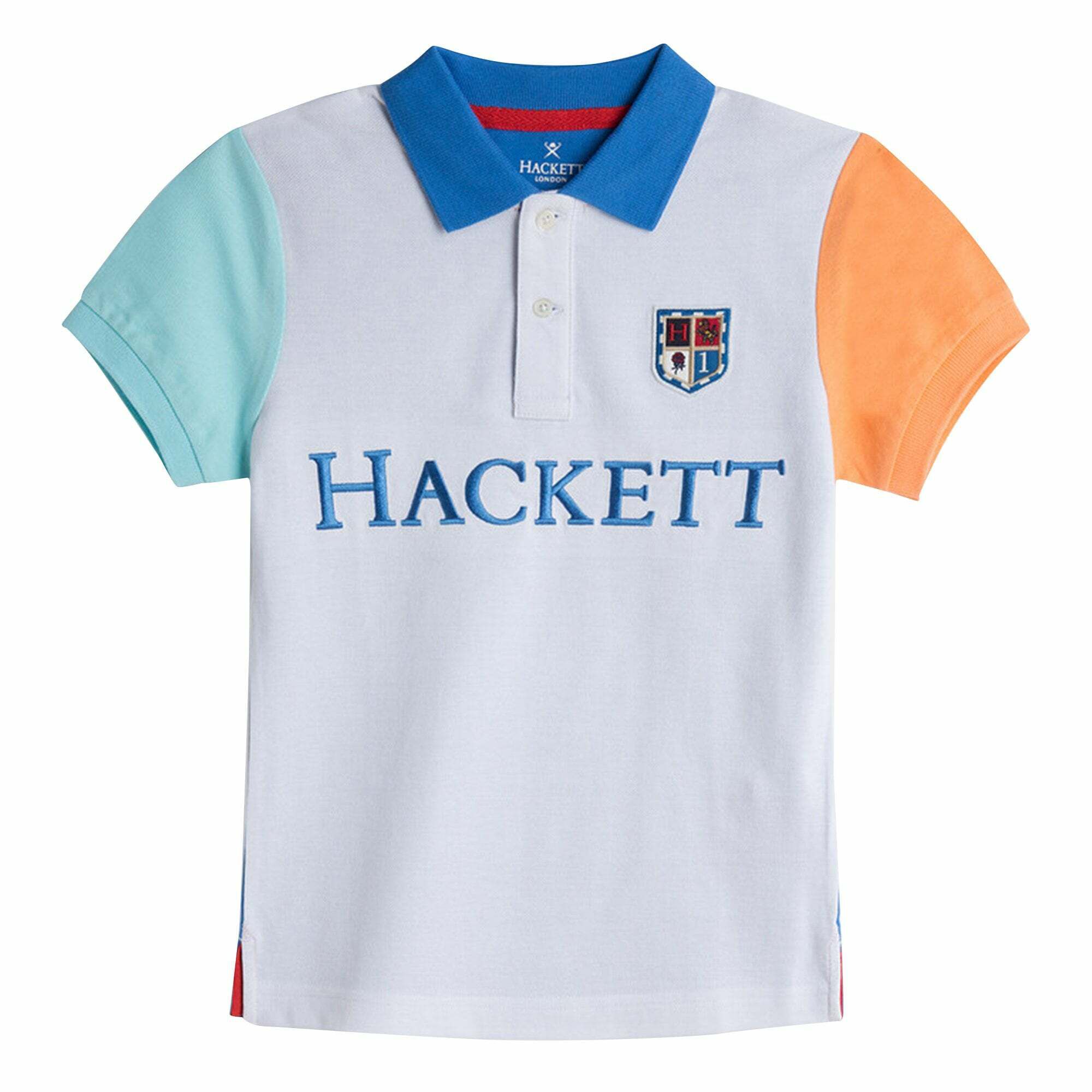Hackett London Boys Multi Color Polo Shirt Junior Couture UAE