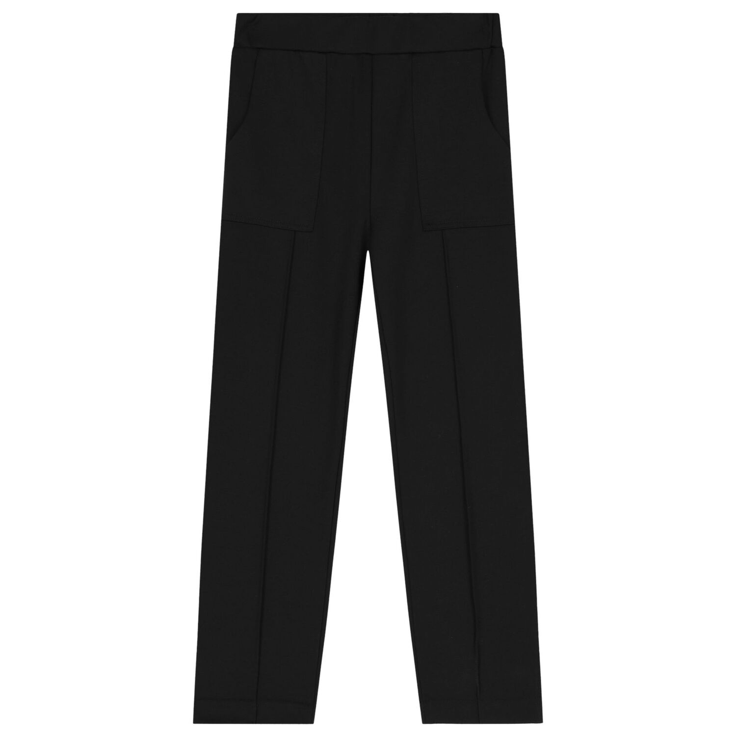 بدلة رياضية بنات هودي باللون الأسود, 2, hi-res image number null