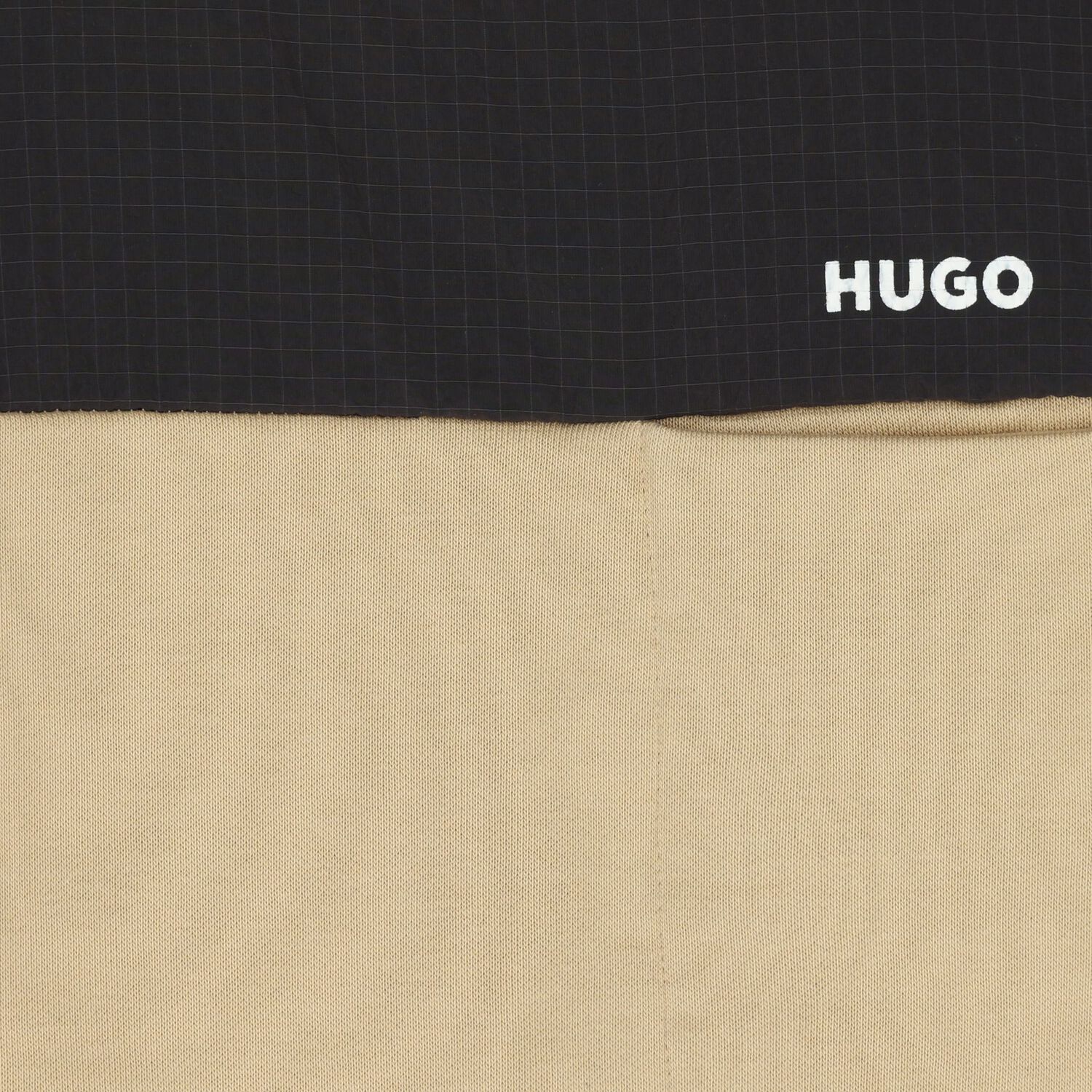 سويتشيرت أولاد بالشعار باللون البيج, 2, hi-res