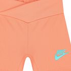Girls Pink & Orange Logo Shorts Set, 1, hi-res