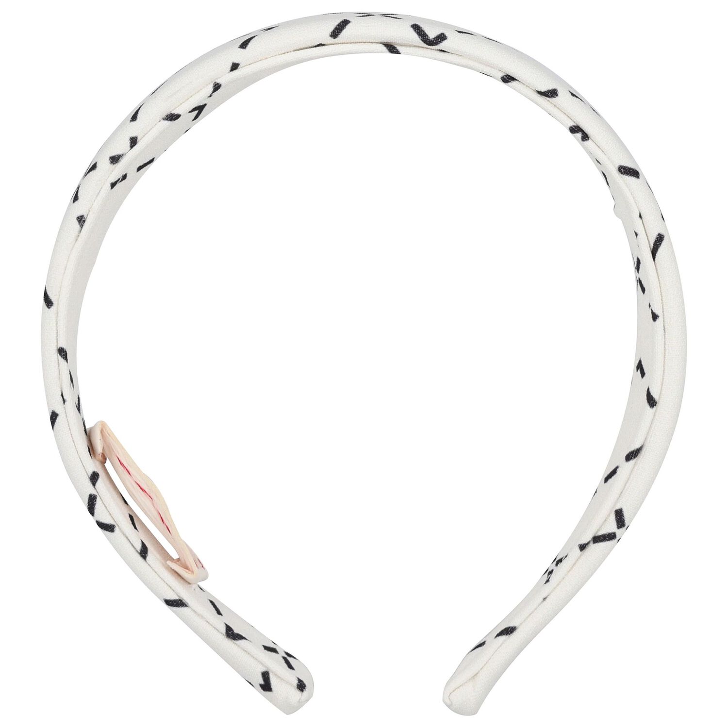 عصابة رأس باللون بيضاء بشعار للبنات, 2, hi-res