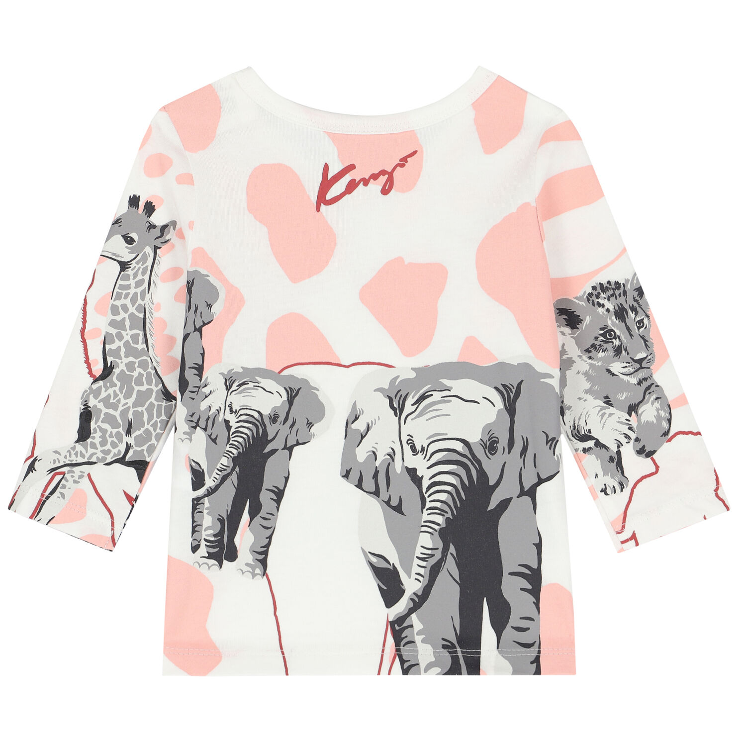 Younger Girls White Logo Top, 1, hi-res image number null