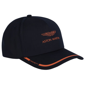 Boys Navy Blue Logo Cap