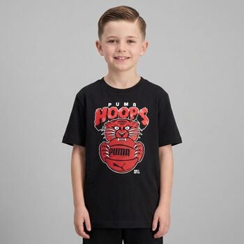 Boys Black Logo T-Shirt