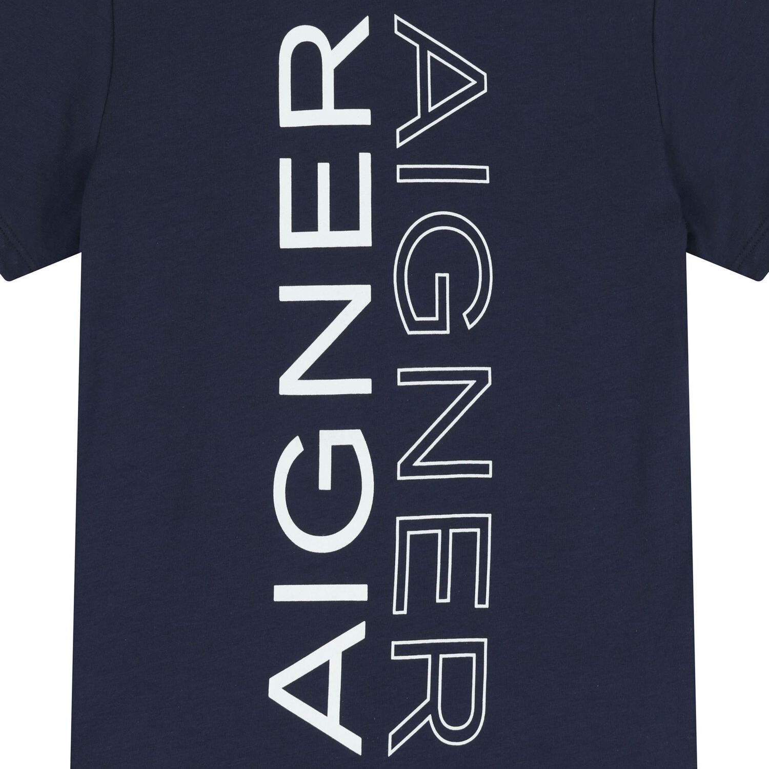 Boys Navy Blue Logo T-Shirt, 2, hi-res