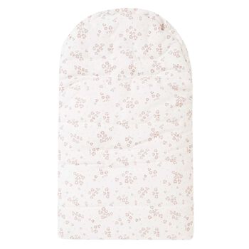 مدس بنات  باللون العاجي والوردي 