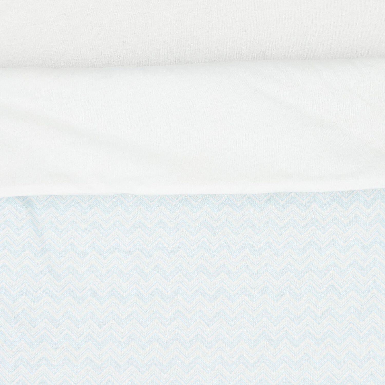 Baby Boys Blue Zig Zag Logo Nest, 1, hi-res