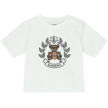 White Crest Logo T-Shirt