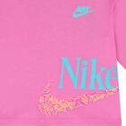 Girls Pink & Orange Logo Shorts Set, 1, hi-res