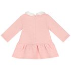 Baby Girls Pink Dress, 1, hi-res