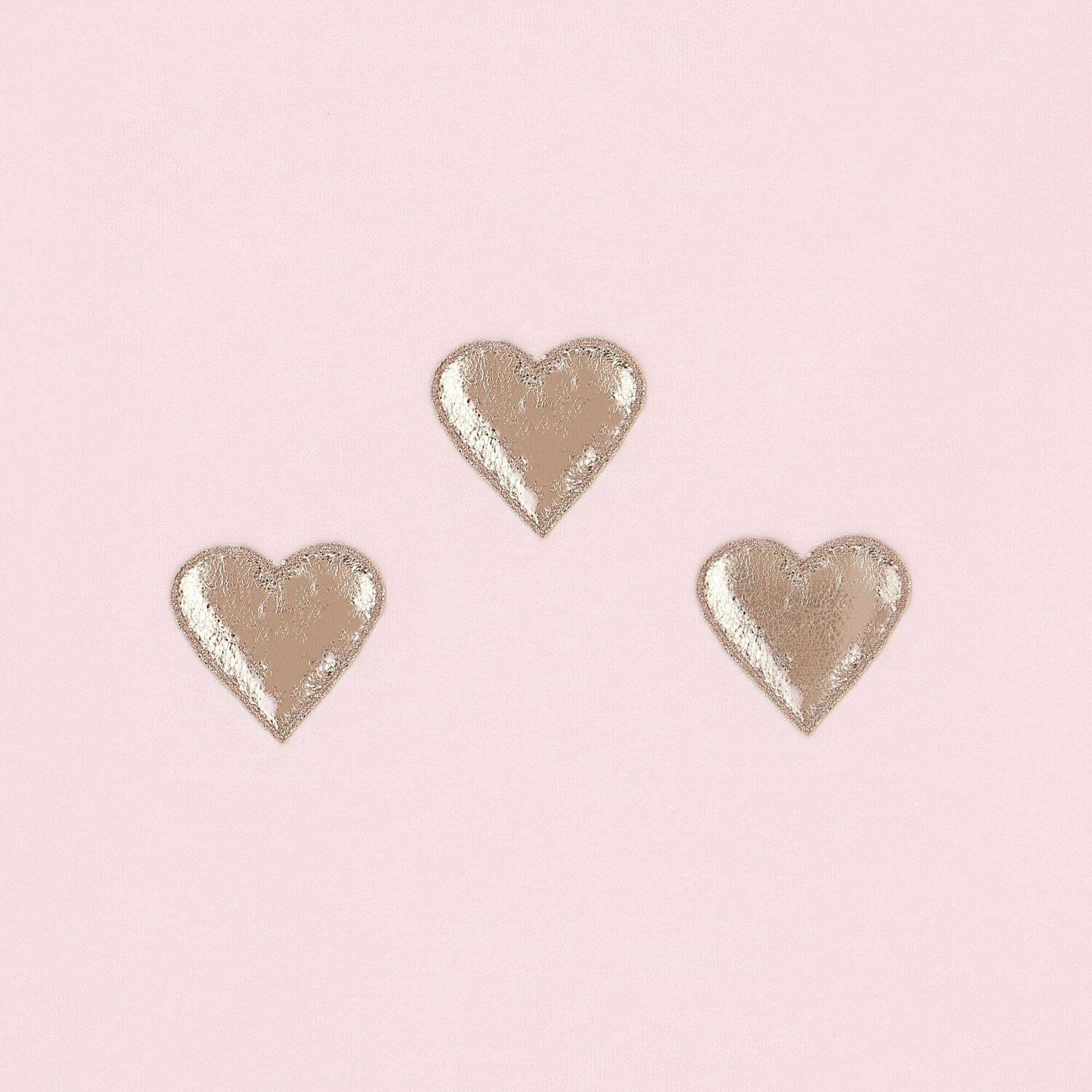 Baby Girls Pink Heart Blanket, 1, hi-res image number null