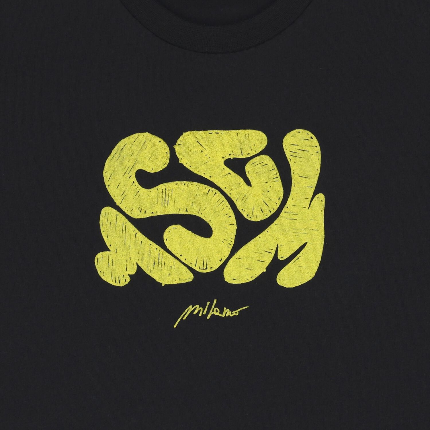 تيشيرت بالشعار باللون الأسود للأولاد, 2, hi-res