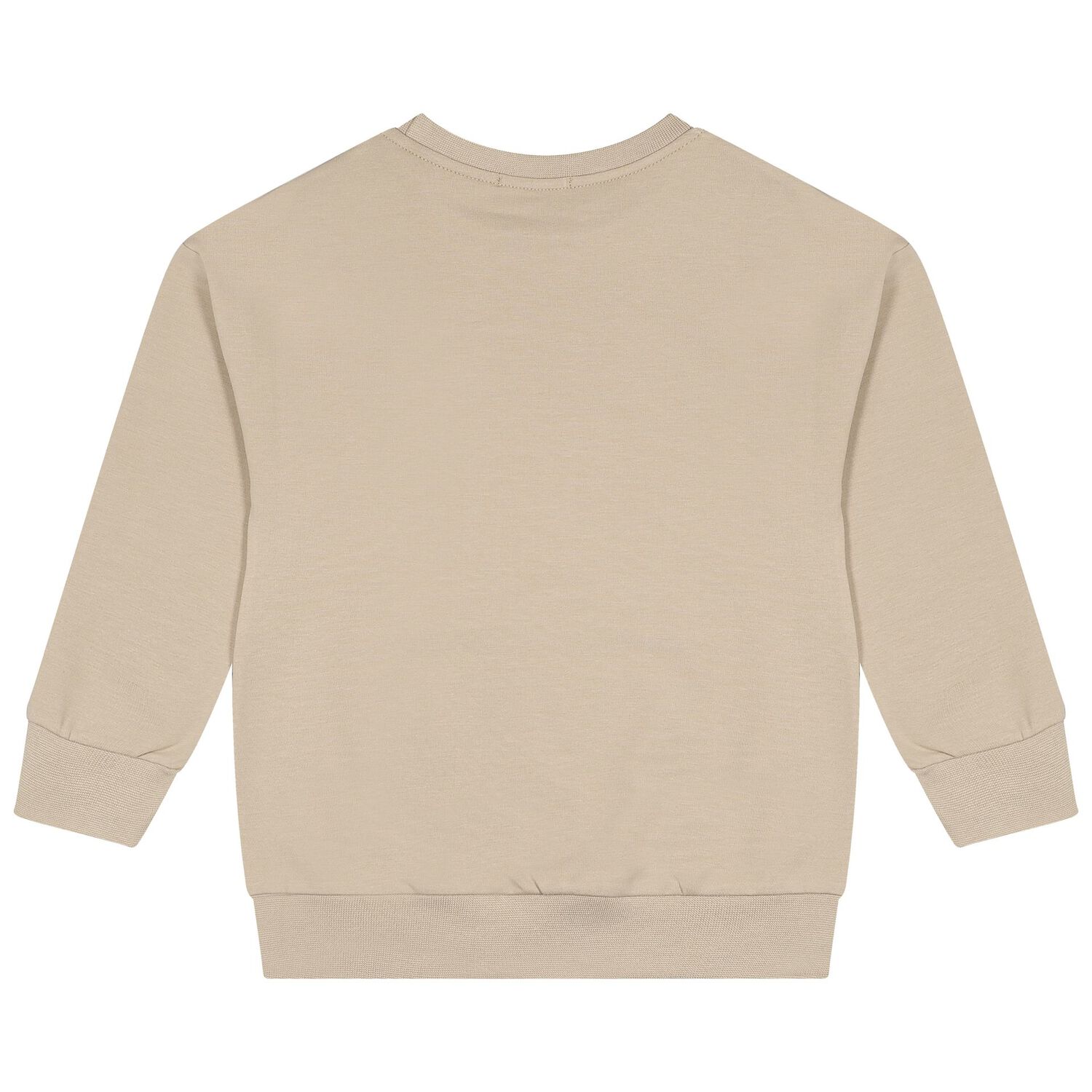 Girls Beige Bag Logo Sweatshirt, 2, hi-res