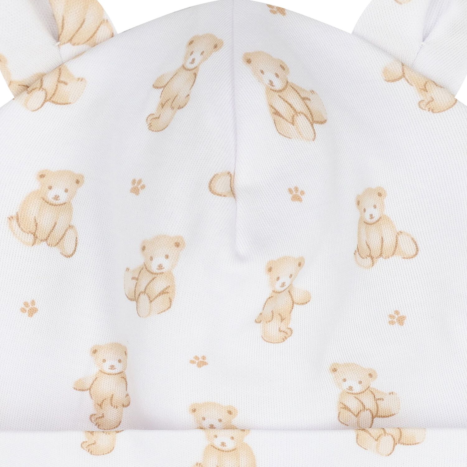 قبعة أطفال تيدي بير تايم باللونين الأبيض والبيج, 1, hi-res image number null