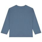 Boys Ivory & Blue Motorbike T-Shirt ( 2pack ), 4, hi-res
