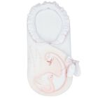 مدس بنات بطبعة باللون الأبيض, 1, hi-res