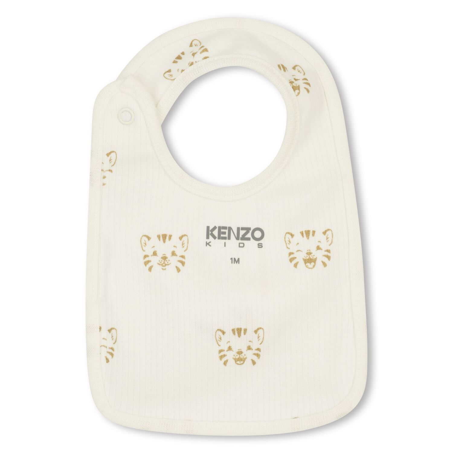 Ivory & Beige Tiger Logo Babygrow Gift Set, 1, hi-res