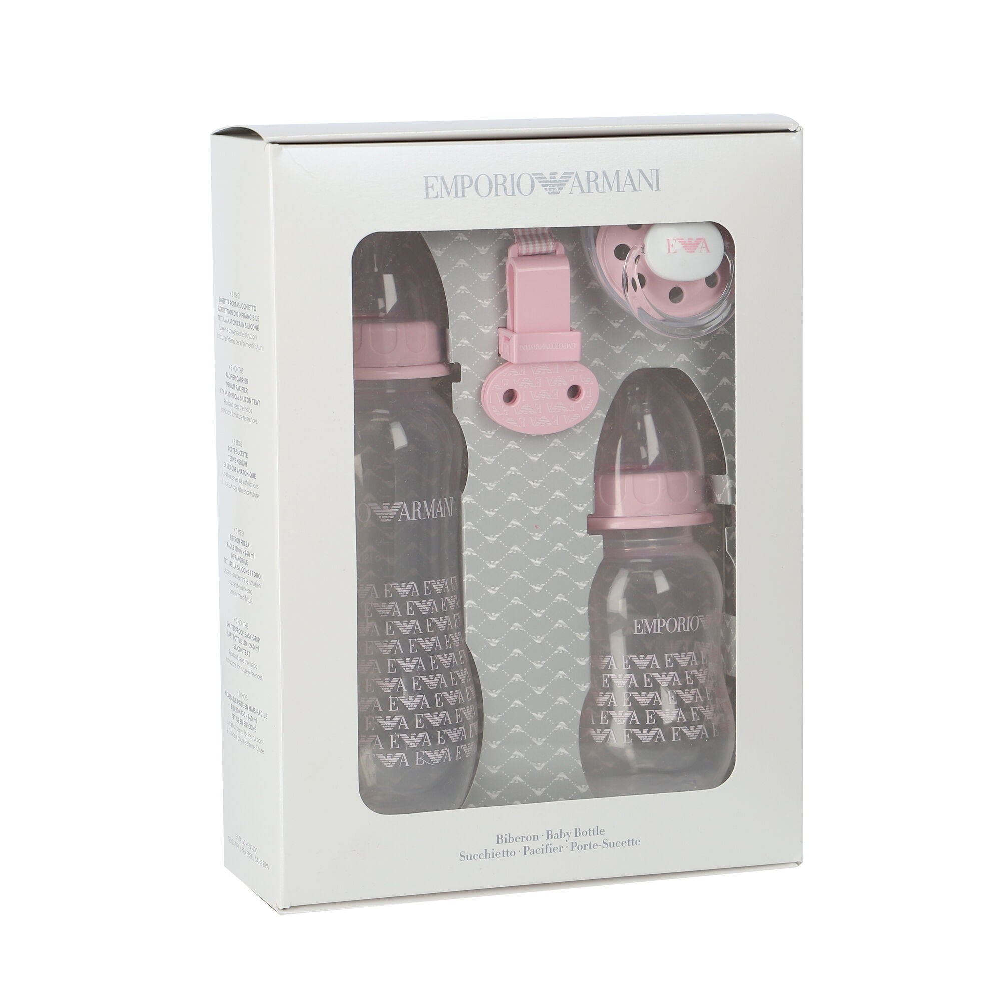Armani bottle top and dummy set