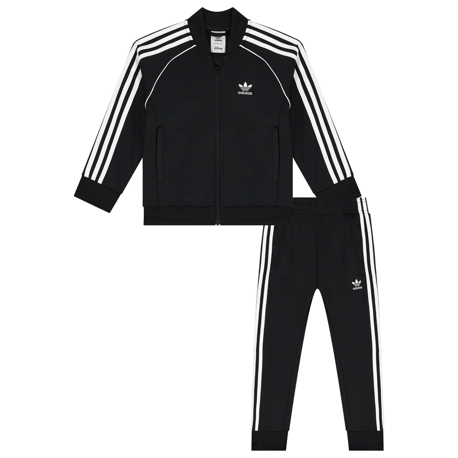 Adidas Kids Black Logo Tracksuit Junior Couture UAE